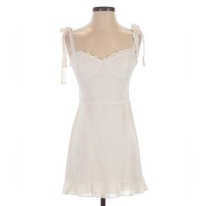 Reformation Christine Mini Dress - ivory